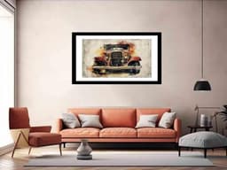 image-Sexy lady in club Framed Print