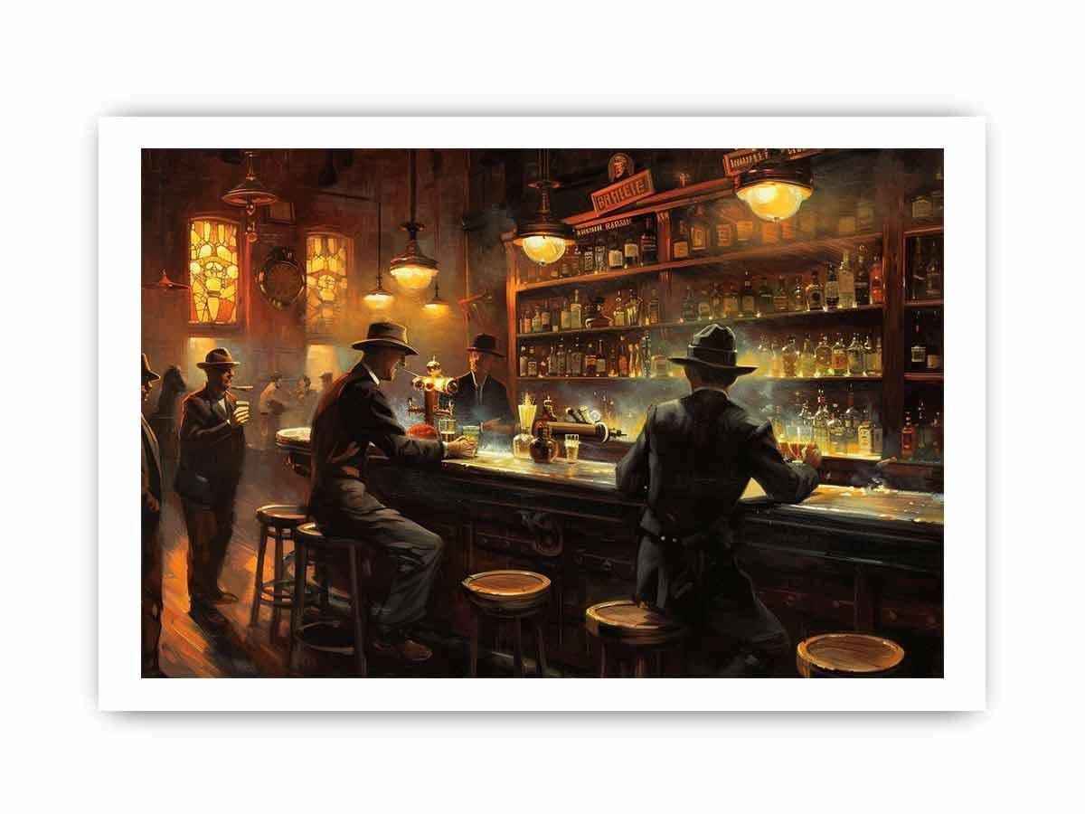 image-Vintage Bar Print