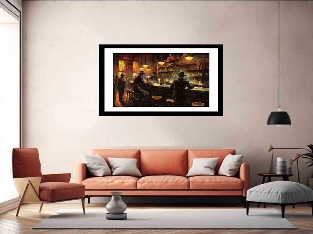 image-Vintage Bar Print