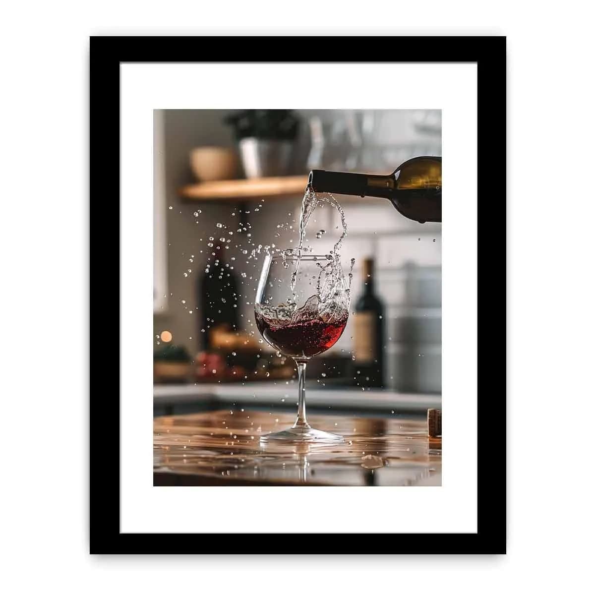image-Red Wine Framed Print