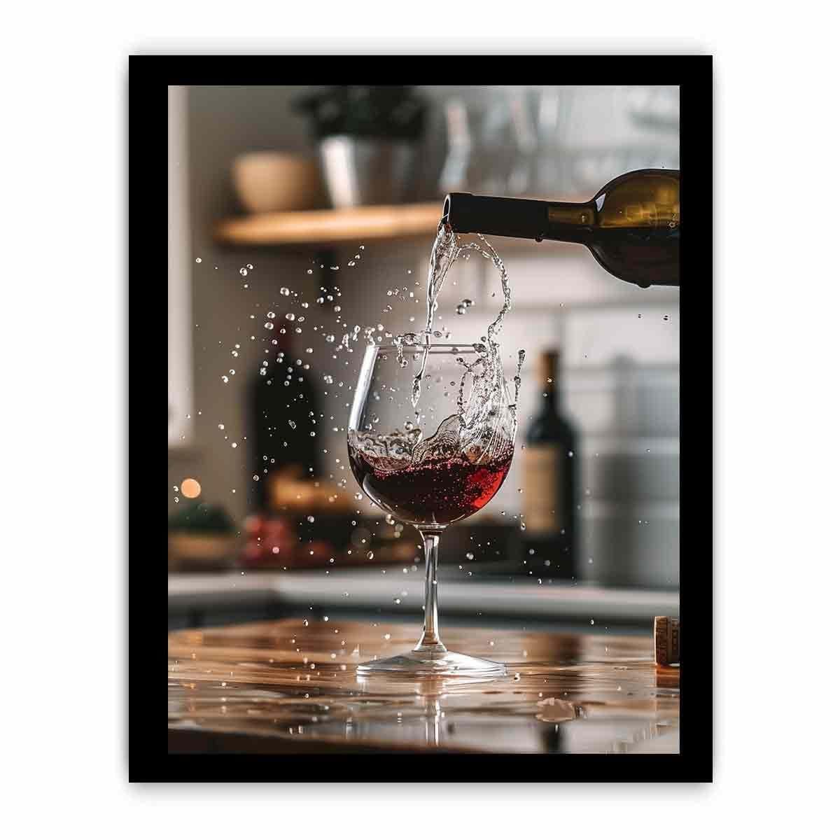 image-Red Wine Framed Print