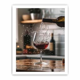 image-Red Wine Framed Print