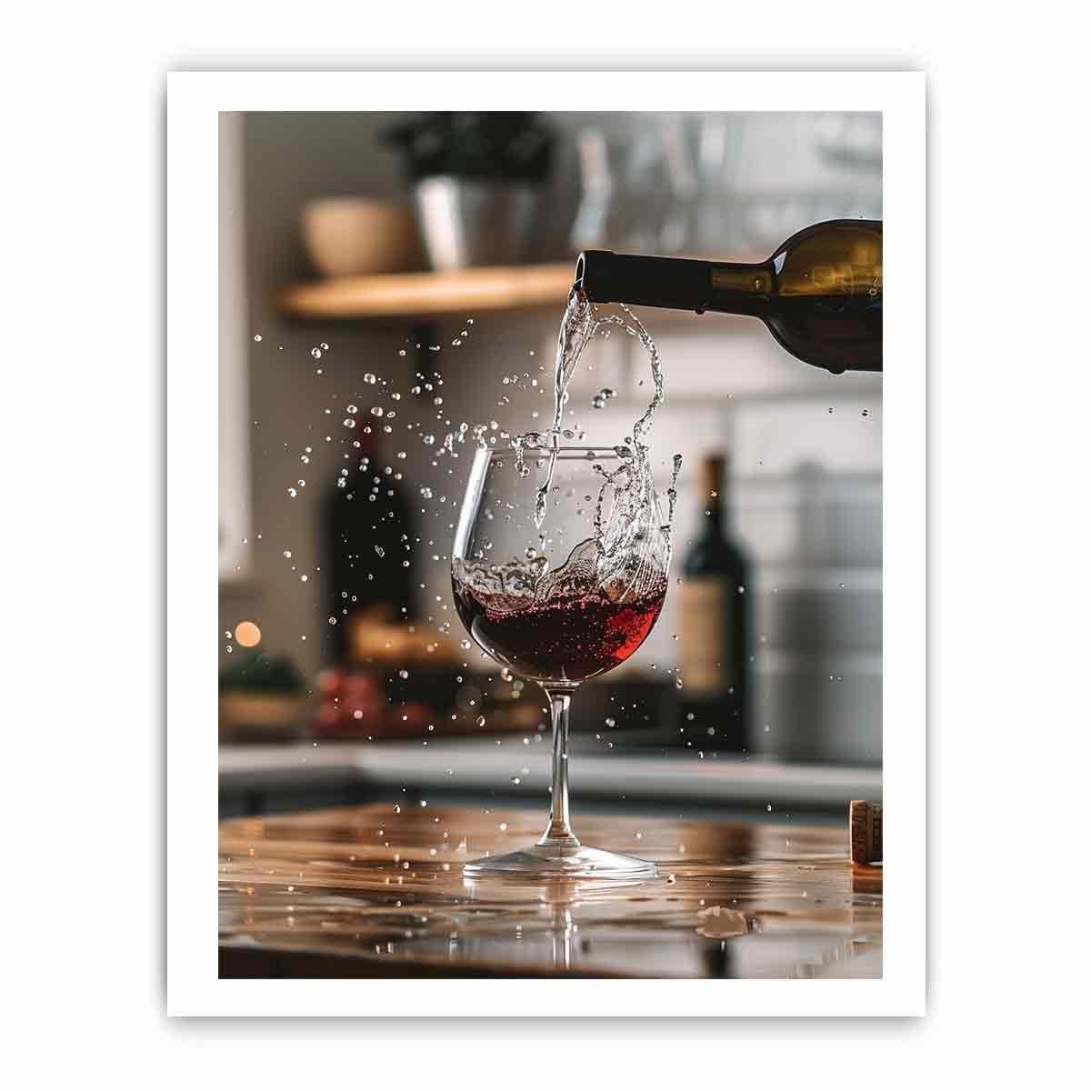 image-Red Wine Framed Print