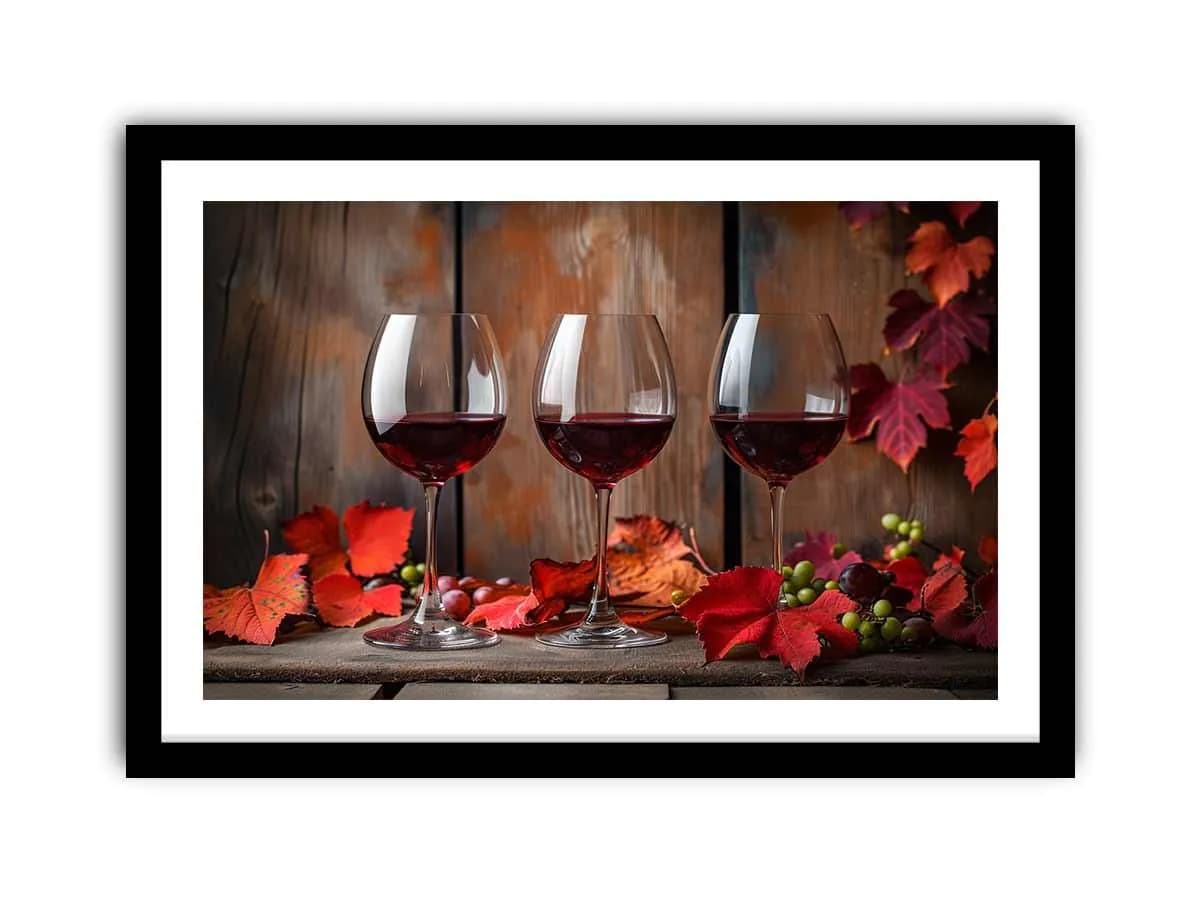 image-Red wine Frame print
