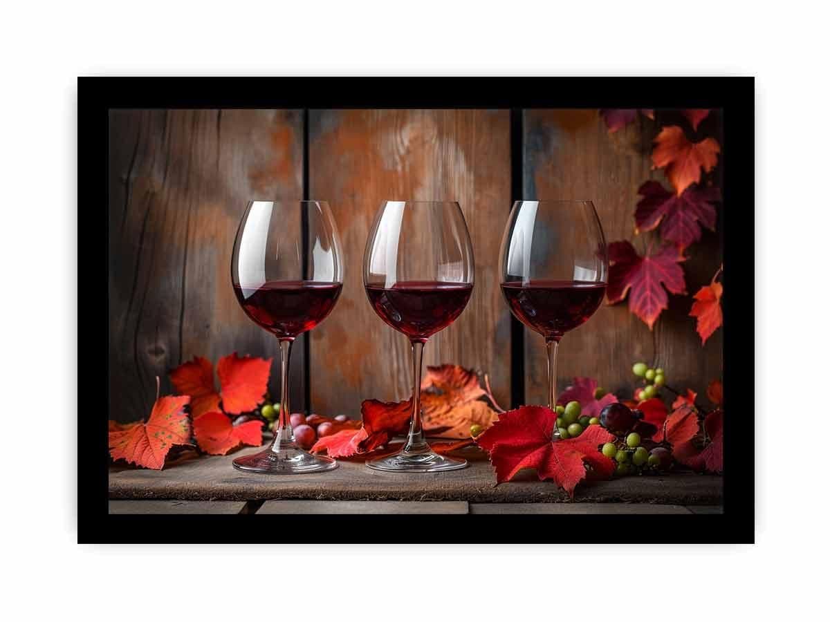 image-Red wine Frame print
