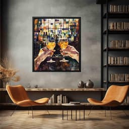 image-Cheers Framed Print