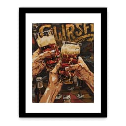 image-Cheers Framed Framed Print