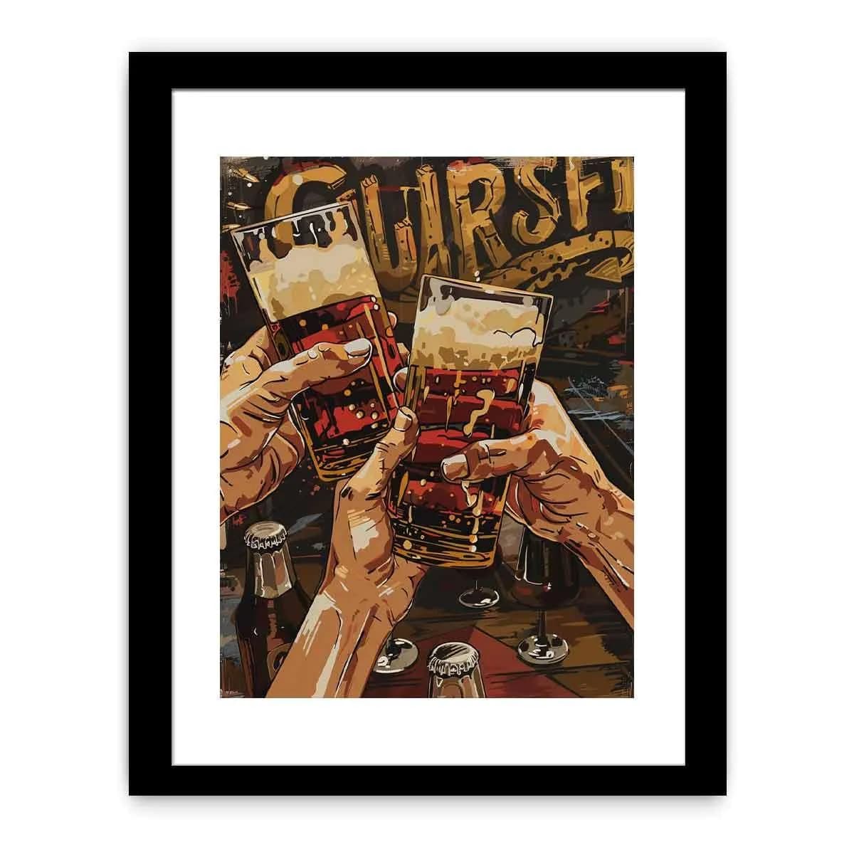 image-Cheers Framed Framed Print