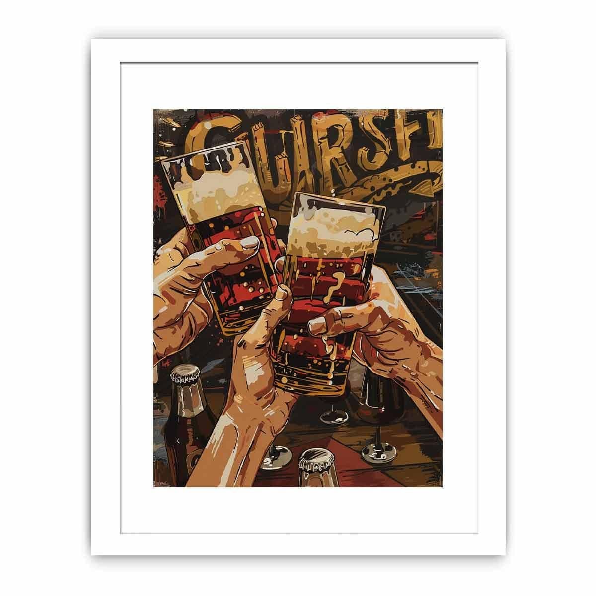 image-Cheers Framed Framed Print