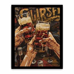 image-Cheers Framed Framed Print