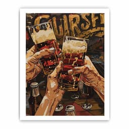 image-Cheers Framed Framed Print