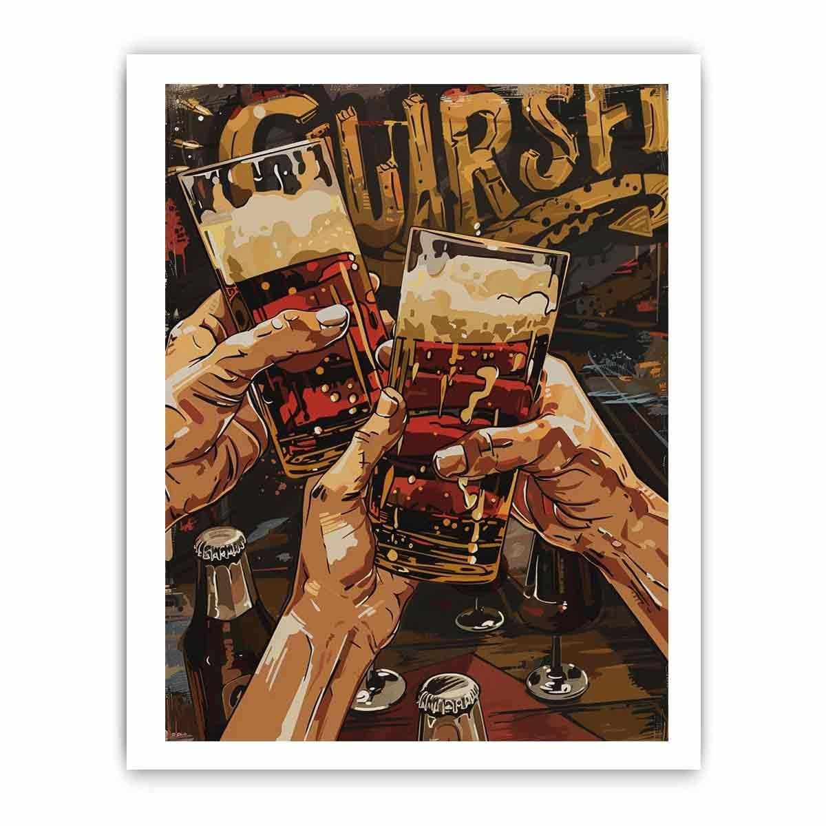 image-Cheers Framed Framed Print