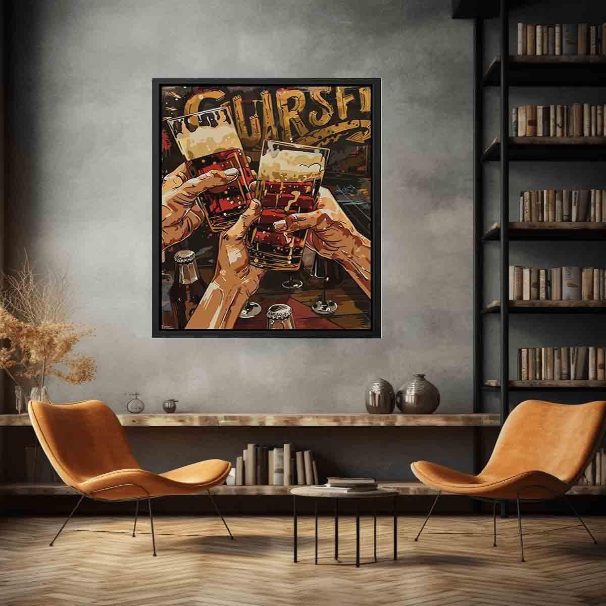 image-Cheers Framed Framed Print