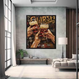 image-Cheers Framed Framed Print