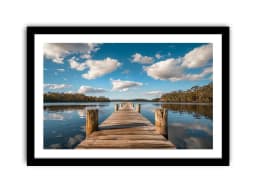 image-Sea jetty Print