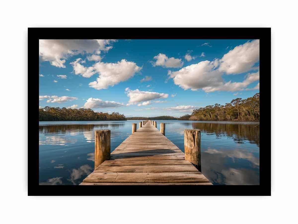 image-Sea jetty Print