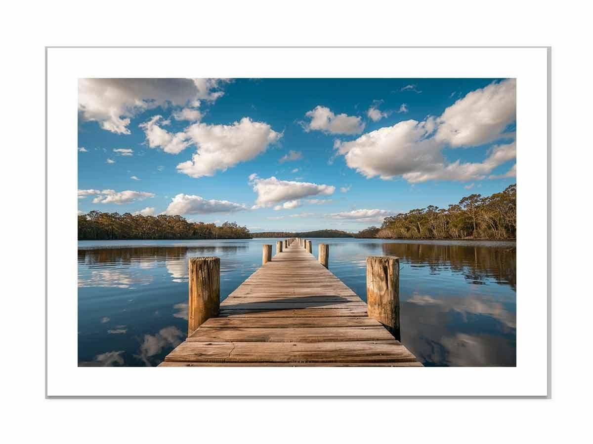 image-Sea jetty Print