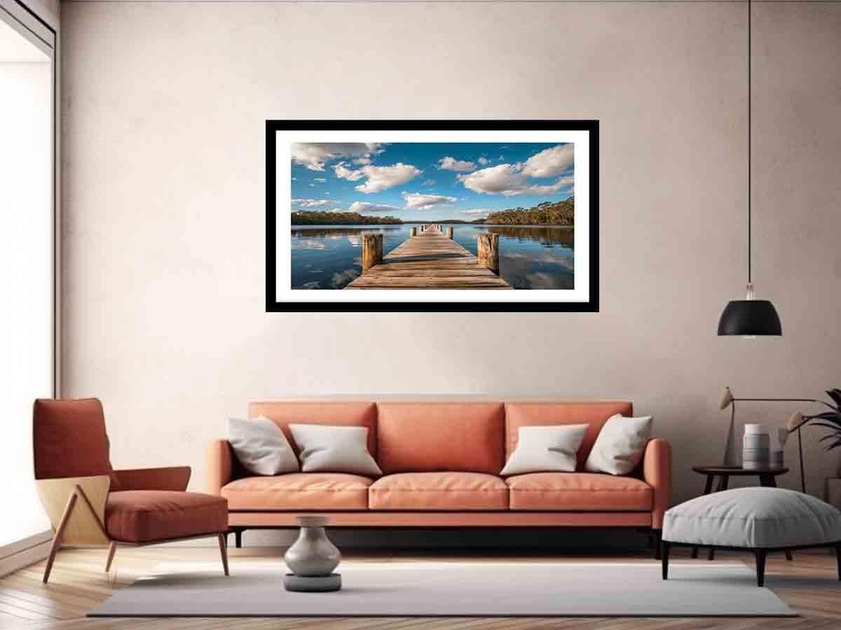 image-Sea jetty Print
