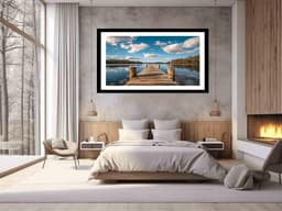image-Sea jetty Print
