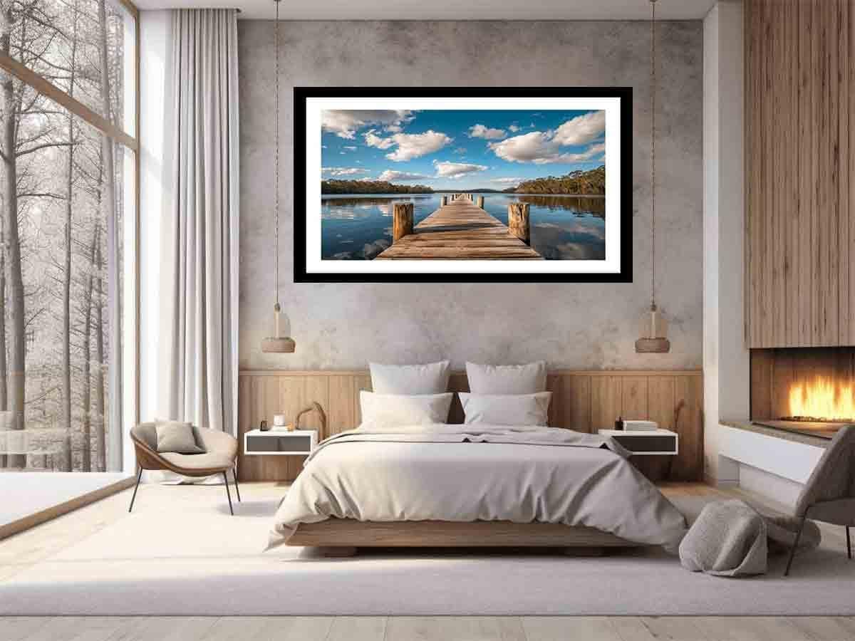 image-Sea jetty Print