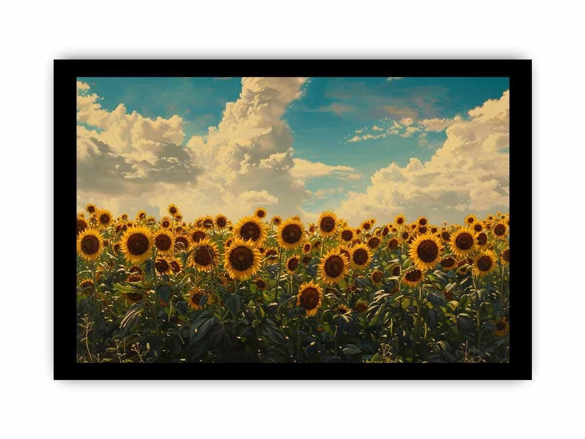 image-Summar Sunflower Framed Print