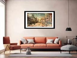 image-Brisbane City Vintage Print