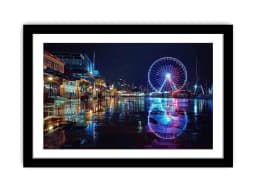image-Darling Harbour Night Print