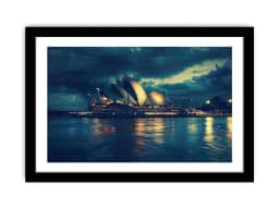 image-Opera House Framed Framed Print