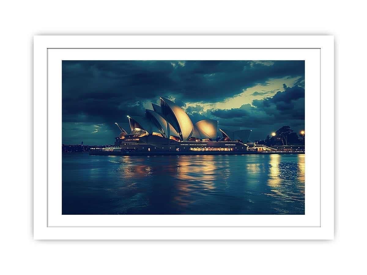image-Opera House Framed Framed Print