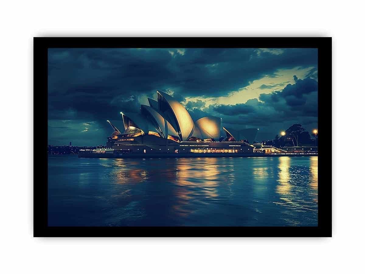 image-Opera House Framed Framed Print