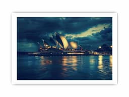image-Opera House Framed Framed Print