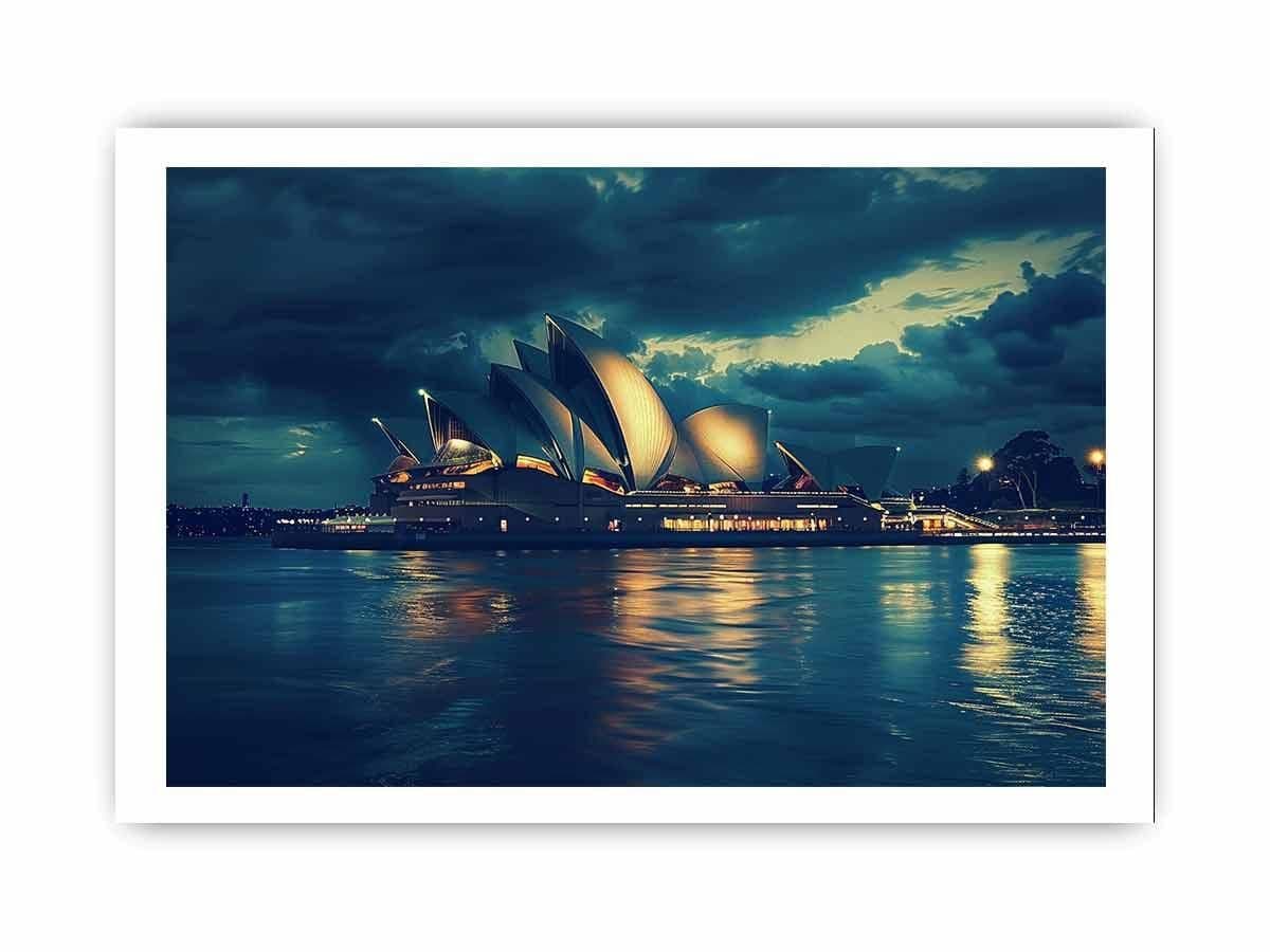 image-Opera House Framed Framed Print