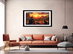 image-Beautiful Art Framed Print