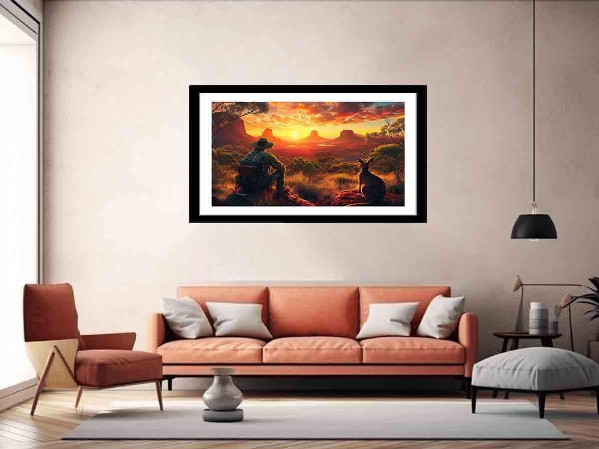 image-Beautiful Art Framed Print