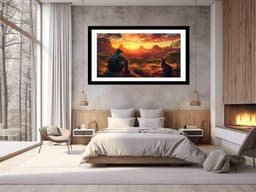 image-Beautiful Art Framed Print