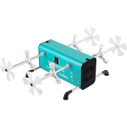 image-VEVOR 4 Cup Turner, 2 Speeds Multiple Tumbler Spinner Rotator Machine Kit with 4 Removable and Adjustable Arms, Mute Motor, Aluminum Alloy Frame, 4 Independent Switches for DIY Glitter Crafts(Green)