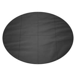 image-VEVOR 15 Ft Round Pool Cover, Solar Covers for Above Ground Pools, Safety Pool Cover with Drawstring Design, 420D Oxford Fabric Winter Pool Cover, Waterproof and Dustproof, Black