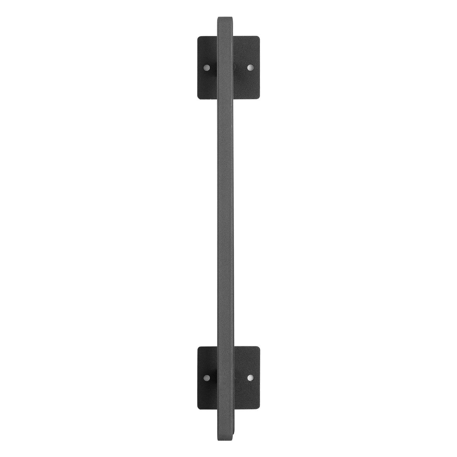 image-VEVOR Barn Door Handle, 12.6 in Rustic Fence Gate Handle, Rust-Resistant Coating, Heavy Duty Carbon Steel Outdoor Gate Handles, Easy to Install, Metal Sliding Door Pulls for Garage Shed Closet Pantry