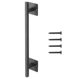 image-VEVOR Barn Door Handle, 12.6 in Rustic Fence Gate Handle, Rust-Resistant Coating, Heavy Duty Carbon Steel Outdoor Gate Handles, Easy to Install, Metal Sliding Door Pulls for Garage Shed Closet Pantry