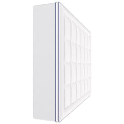 image-VEVOR Mattress Topper, Queen Size, 4 in Thickness, Memory Foam, Fiber Fill, Detachable & Washable, Ergonomically Designed for Pressure Relief, Comfortable Cooling & Breathable, Ideal for Hot Sleepers