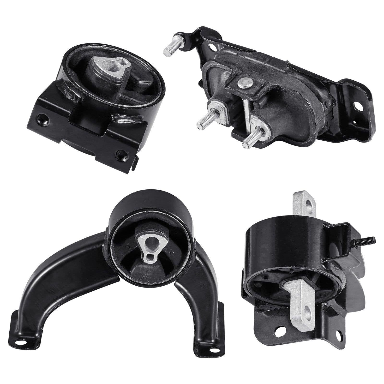 image-VEVOR Engine Motor Mount and Transmission Mount Kit Replacement, Set of 4, Compatible with 2008–2010 Chrysler Town & Country 3.3L, Replace OE# A5654, A5480, A5465, A5493, Secure Support