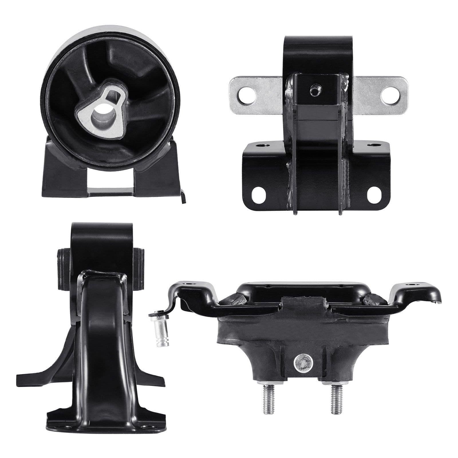 image-VEVOR Engine Motor Mount and Transmission Mount Kit Replacement, Set of 4, Compatible with 2008–2010 Chrysler Town & Country 3.3L, Replace OE# A5654, A5480, A5465, A5493, Secure Support