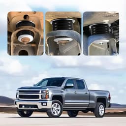 image-VEVOR Body Mount Bushing Kit, Compatible with 1999-2007 Ford F250 F350, 60 PCS Polyurethane Body Mount Kit, Quick Replacement, Durable Components for Improving Bumpy Driving Performance, Black