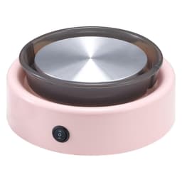 image-VEVOR Mini Pottery Wheel, 6 inch Turntable, Forward and Reverse Rotation, Adjustable Speed, Electric Clay Wheel for Kids and Beginners, with Shaping Tools, for Home DIY, Pottery Classes, Pink