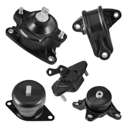 image-VEVOR Engine Motor Mount and Transmission Mount Kit Replacement, Set of 5, Compatible with 2008-2012 Honda Accord 2.4L L4 and 2009-2013 Acura TSX 2.4L, Replace OE# A4565 A4572 A4570 A4584 A4561