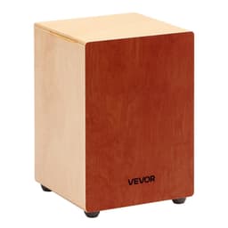 image-VEVOR Cajon Box Drum Birch Wood Percussion Instrument Guitar Strings with Travel Bag