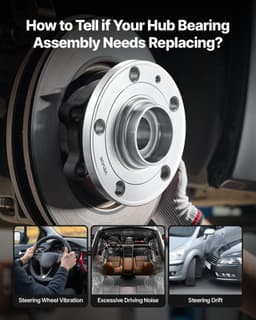 image-VEVOR 2PCS Front Wheel Bearing & Hub Assembly Fit for 2018 Audi Q3 Komfort Premium Plus Sport Utility 4-Door Volkswagen Beetle Coast Convertible 2-Door 2.0L OEM 513253, Wheel Bearing Hub Assembly Set