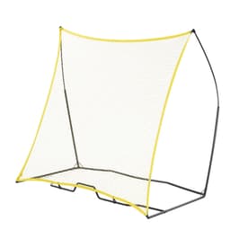 image-VEVOR Soccer Rebounder, Portable Soccer Trainer, 7x7FT Iron & Polyester Soccer Practice Equipment, Sports Football Rebounder Wall with Portable Bag, Perfect for Team Solo Training, Passing, Volley