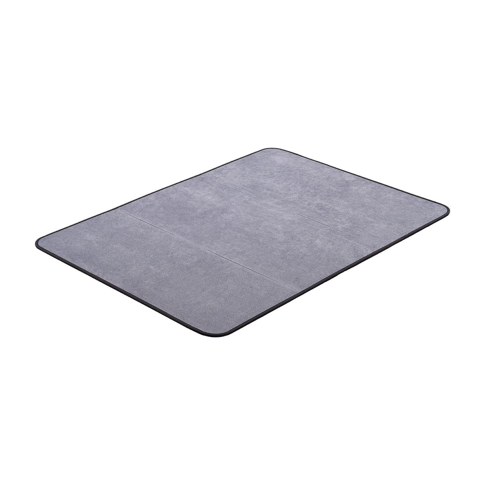 image-VEVOR Chair Mat, 36 x 48-inch Office Chair Mat for Hard Floors, Floor Protector for Rolling Chairs, Corduroy Surface, Non-Slip & Easy to Clean, Smooth Glide Under Desk Rug for Home Office (Grey)