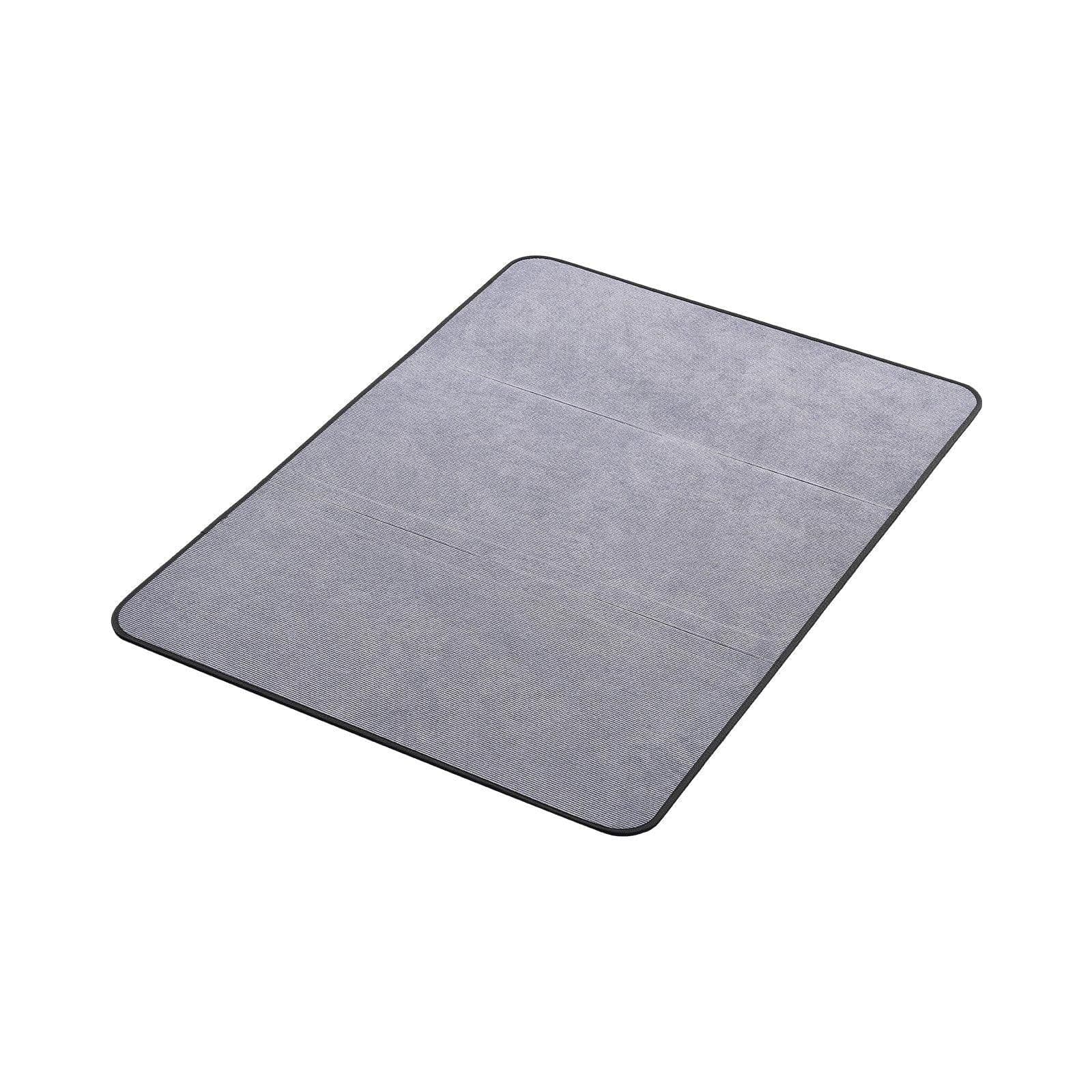image-VEVOR Chair Mat, 36 x 48-inch Office Chair Mat for Hard Floors, Floor Protector for Rolling Chairs, Corduroy Surface, Non-Slip & Easy to Clean, Smooth Glide Under Desk Rug for Home Office (Grey)